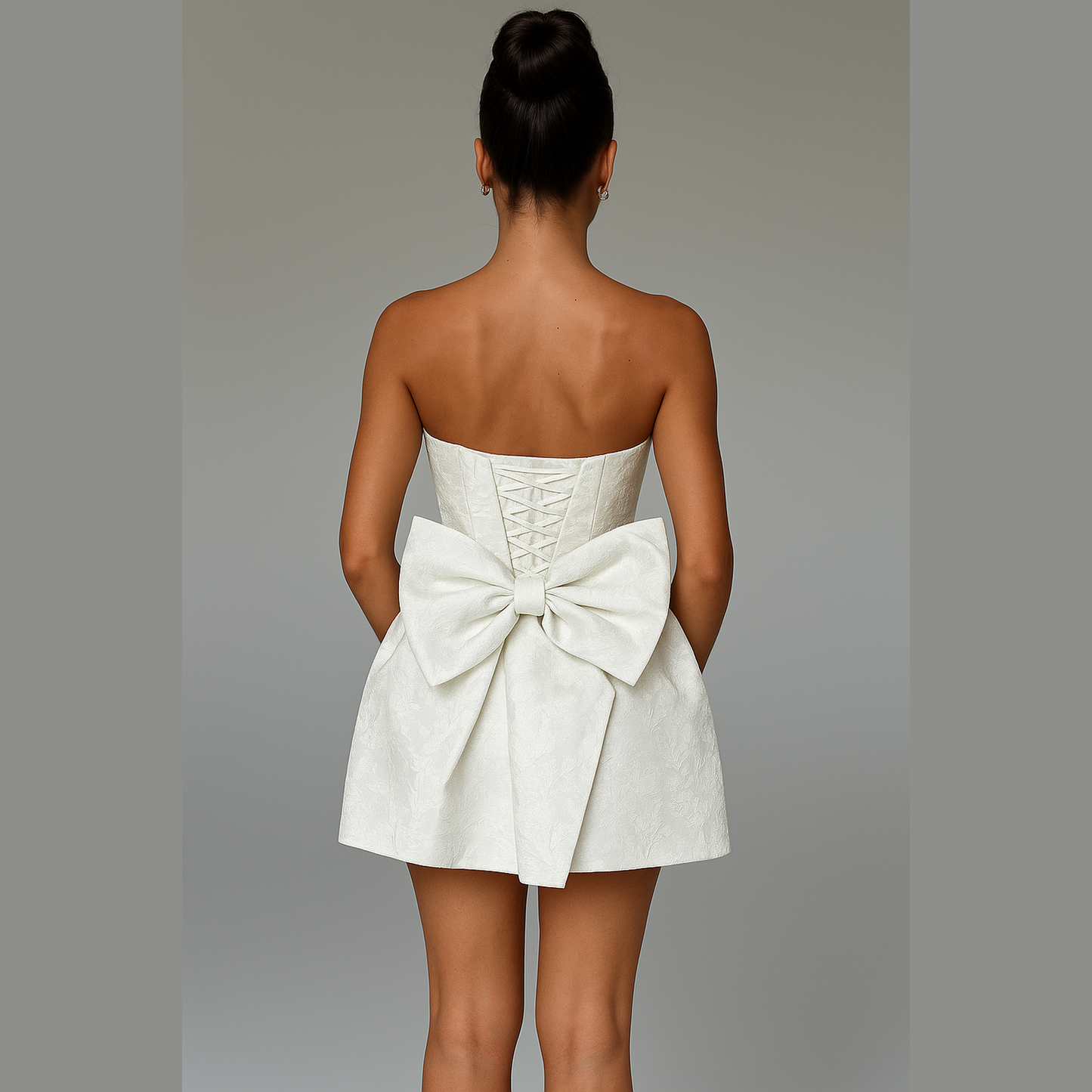 Livia | Jacquardklänning