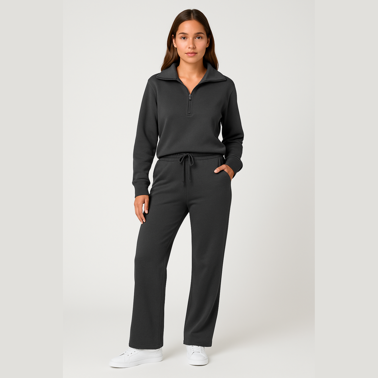 Alma | Mjuk Lounge-set med Vida Byxor