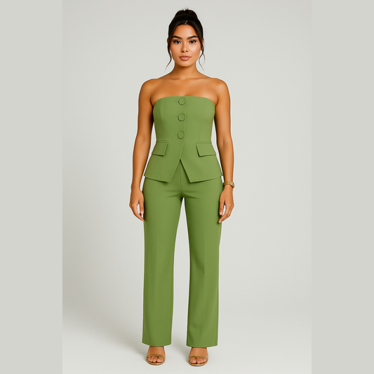 Lia | Bustier Jumpsuit
