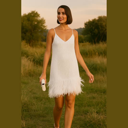 Gatsby Fringe Cocktailklänning