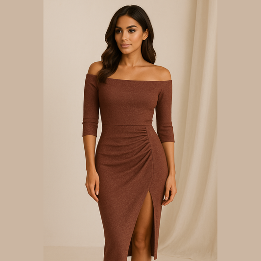 Selene | Off-Shoulder Maxiklänning