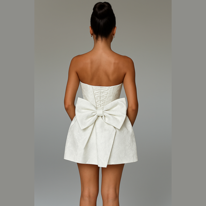 Livia | Jacquardklänning